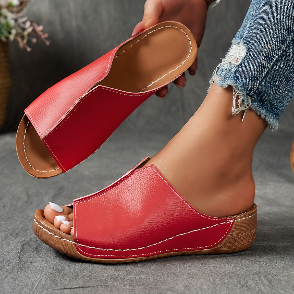 Alicia - Komfortable Orthopädische Sandalen