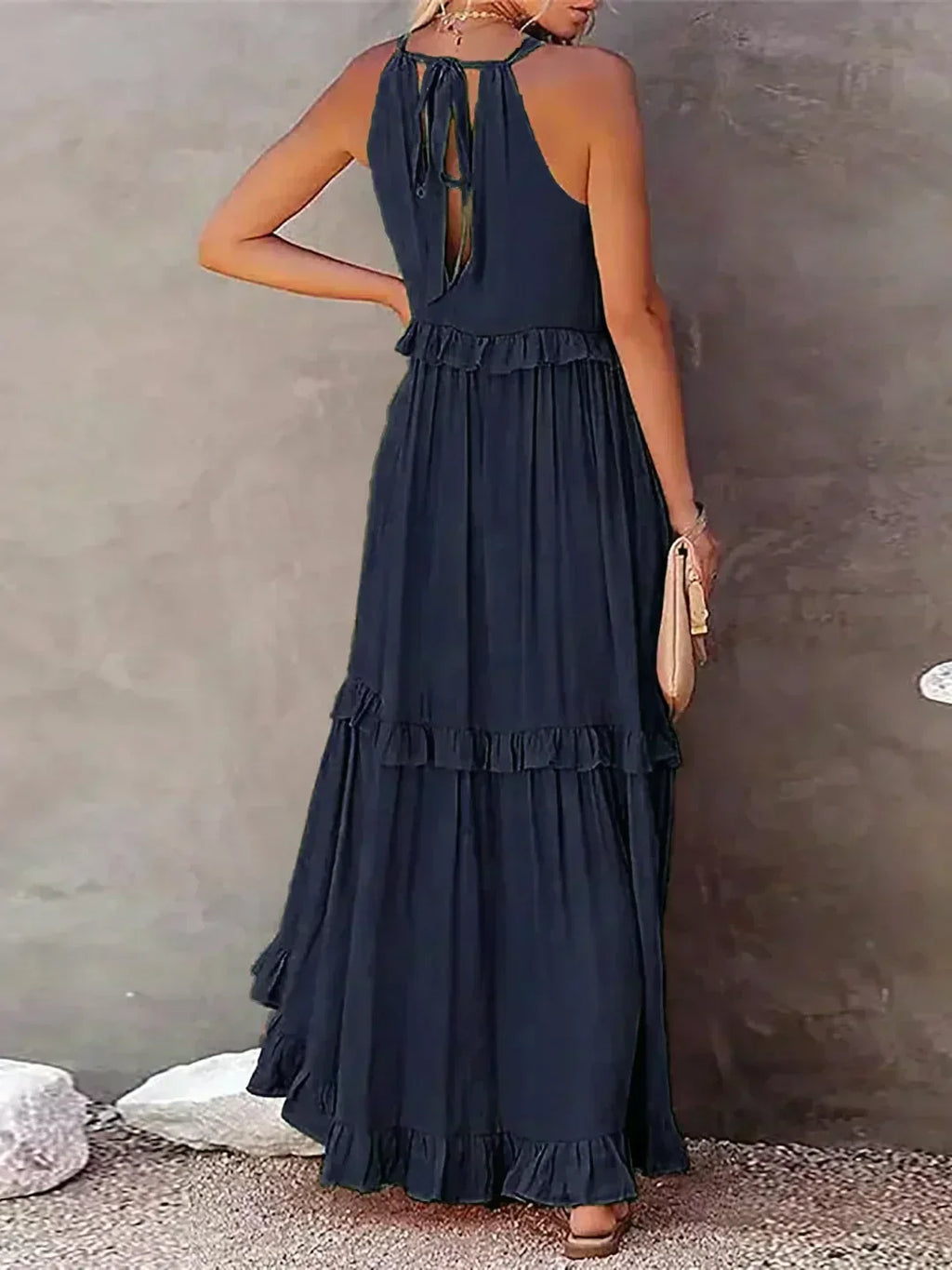 Dylilah | Kleid mit Rüschenabschluss