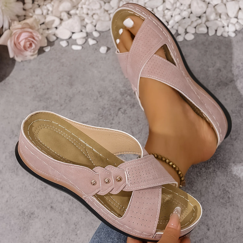 Pascalle | Orthopedic Wedge Sandals