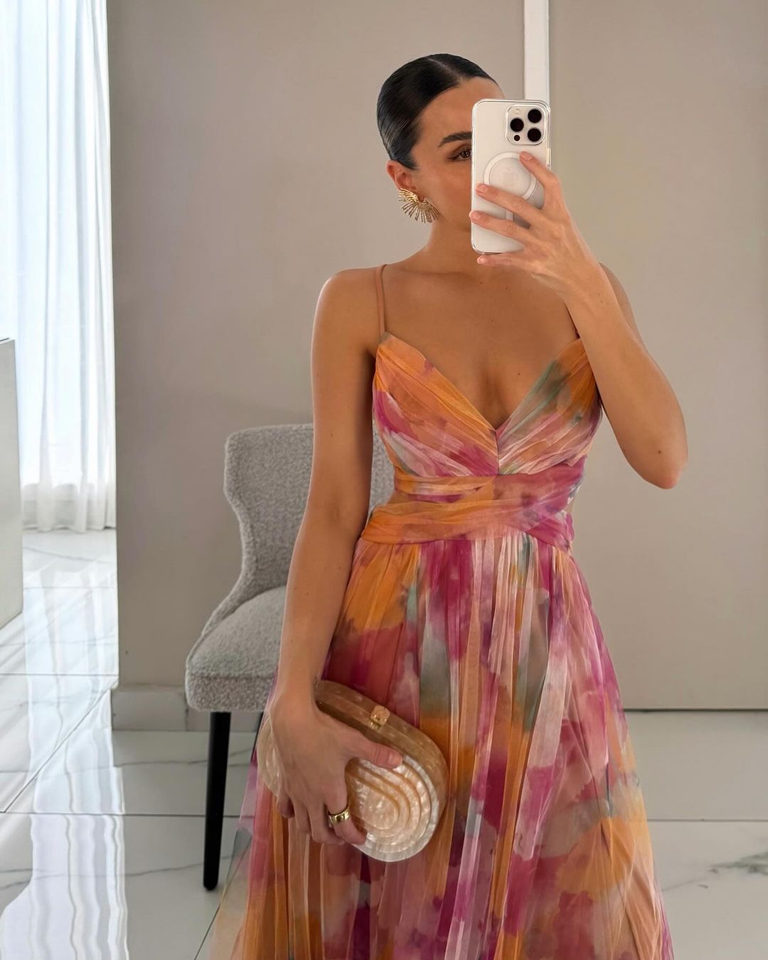 Sanne™ | Elegantes und Fließendes Abendkleid für romantische Anlässe