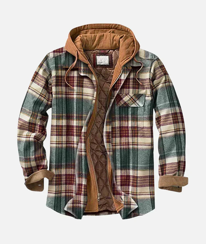 Timo| Karierte Patchworkjacke