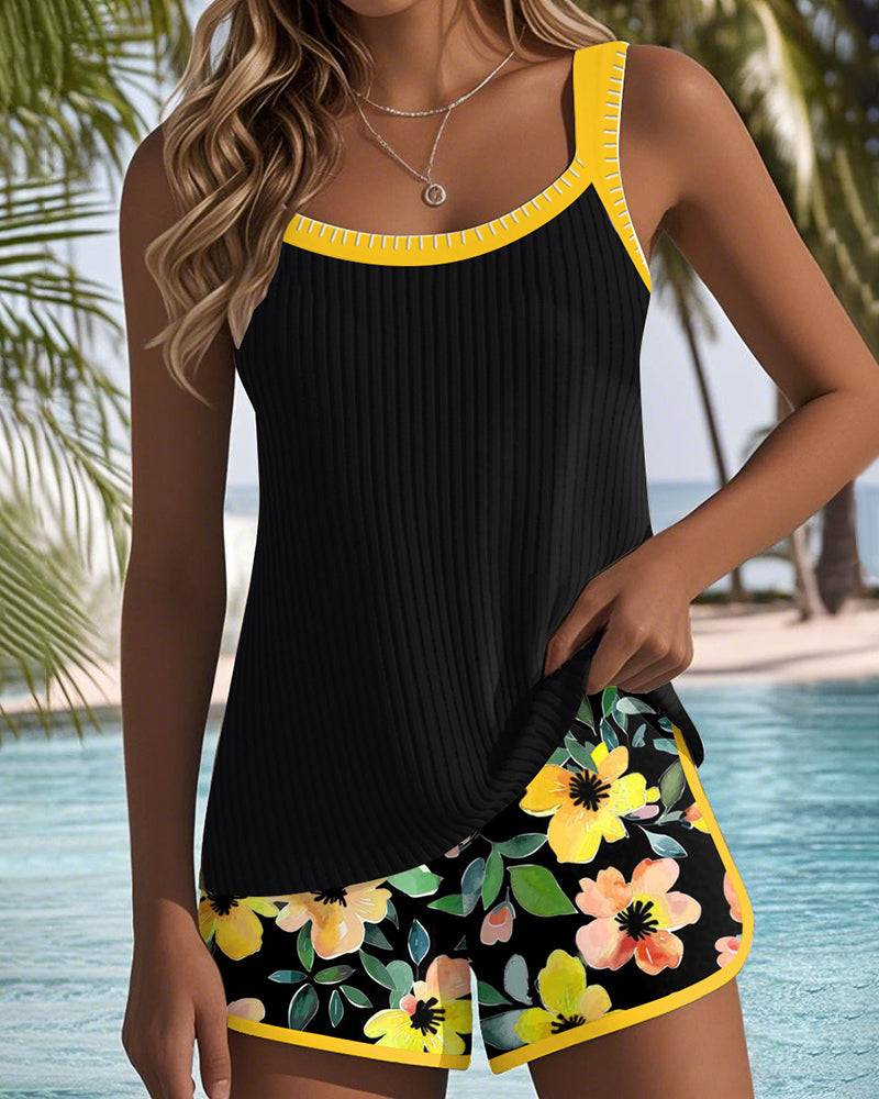 Laluna® | Elegantes Zweiteiliges Tankini-Set
