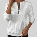 LUCIA I Zip-Up Pullover