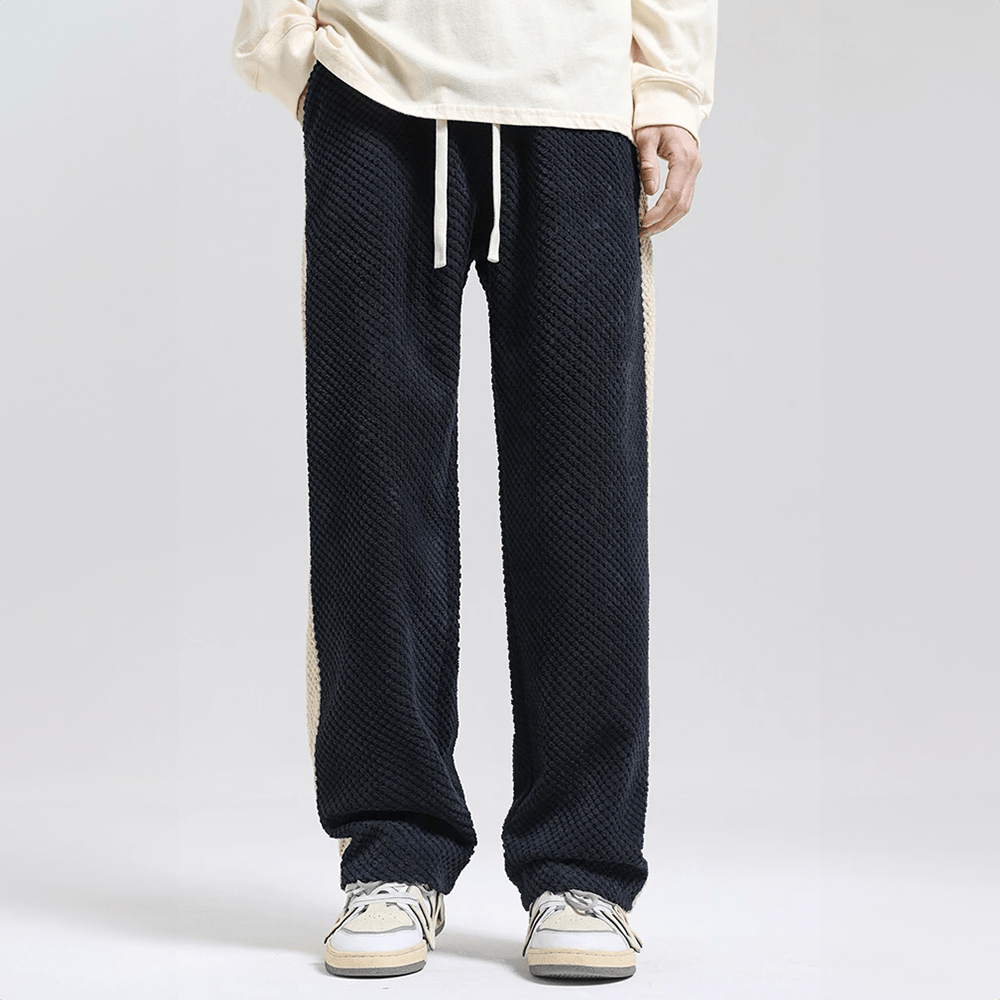 Caspar | Waffle Cord Jogging Pants