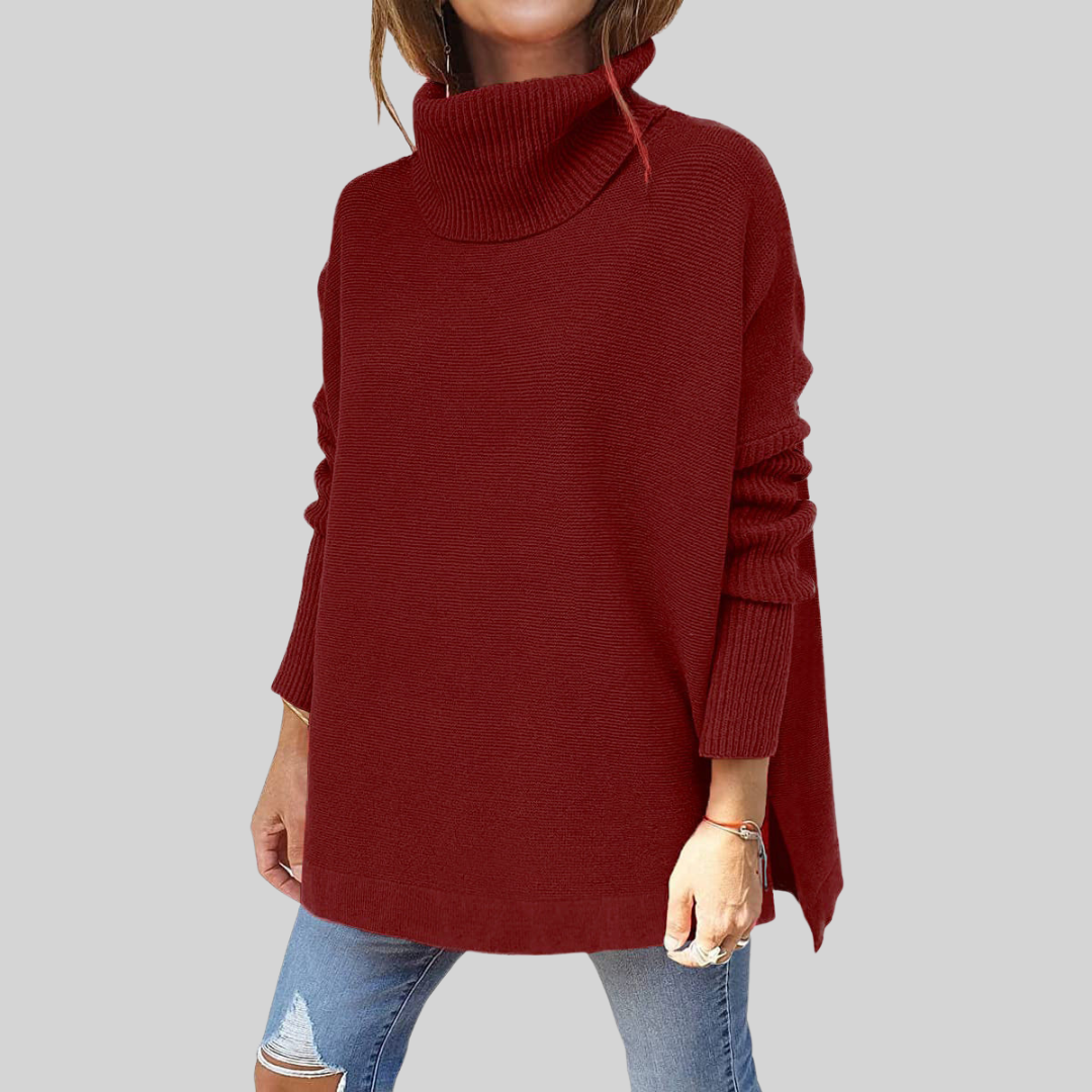 ANNELISE I Oversized Rollkragenpullover