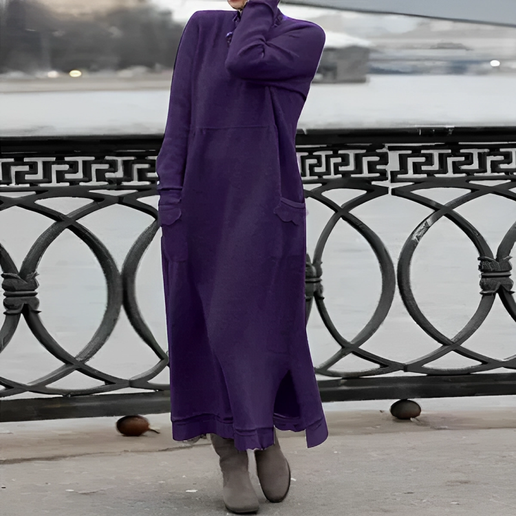 Gerda™ | Long Knit Dress