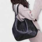 Olivia - Klassische Lederhandtasche