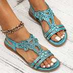 Zina | Orthopedic Crystal Sandals