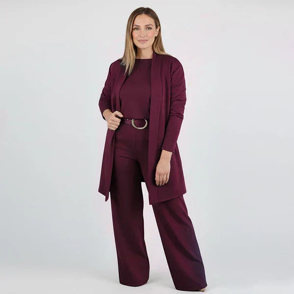 Lucy – Elegantes 3-teiliges Stretch-Set