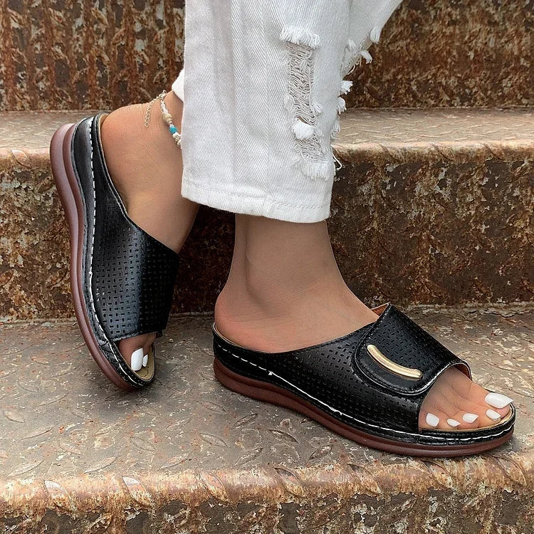 Joanna – Klassische Stadt-Sandalen