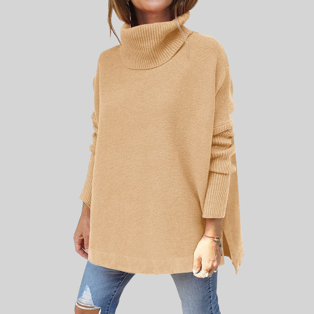ANNELISE I Oversized Rollkragenpullover