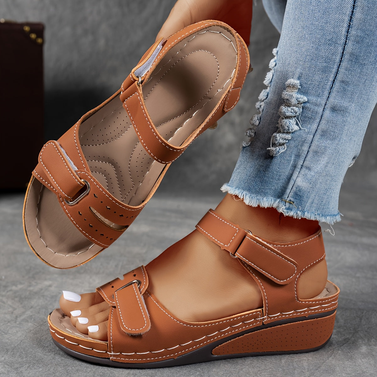 Madison | Stilvolle orthopädische Sandale
