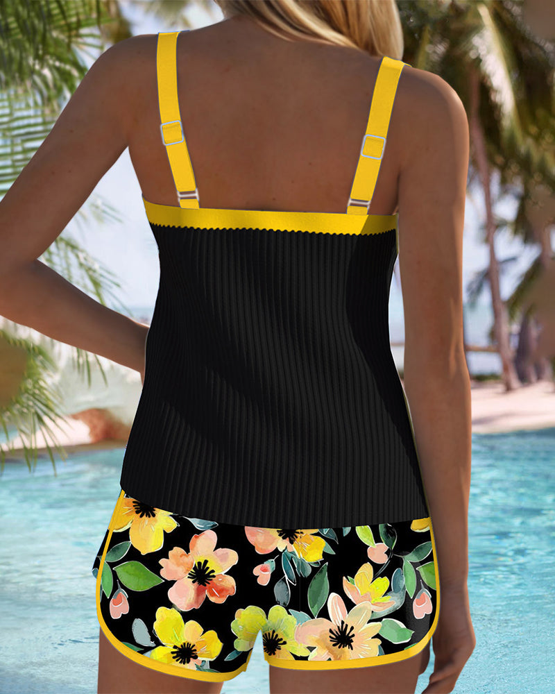 Laluna® | Elegantes Zweiteiliges Tankini-Set