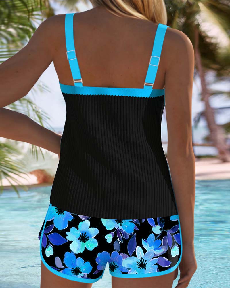 Laluna® | Elegantes Zweiteiliges Tankini-Set