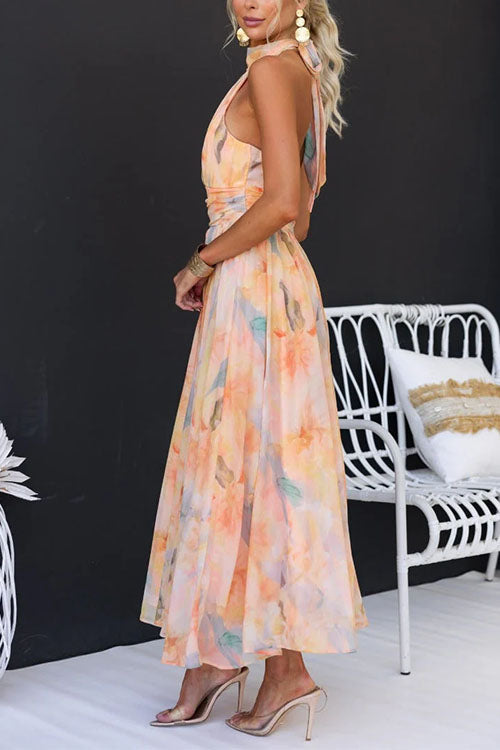 María™ - Gemustertes Maxikleid