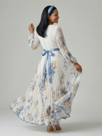 Rielle | Faltendes Wickel-Midikleid