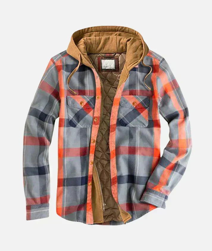 Timo| Karierte Patchworkjacke