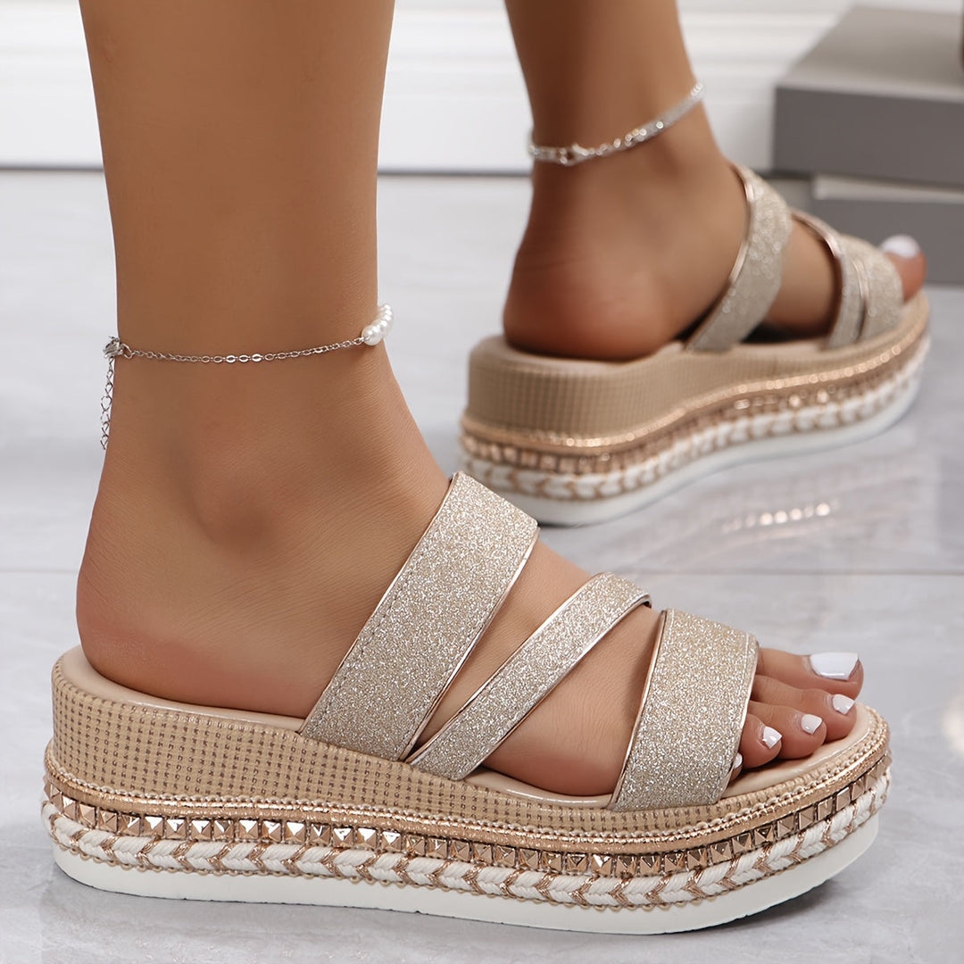 Layla | Komfortable Keil-Sandalen
