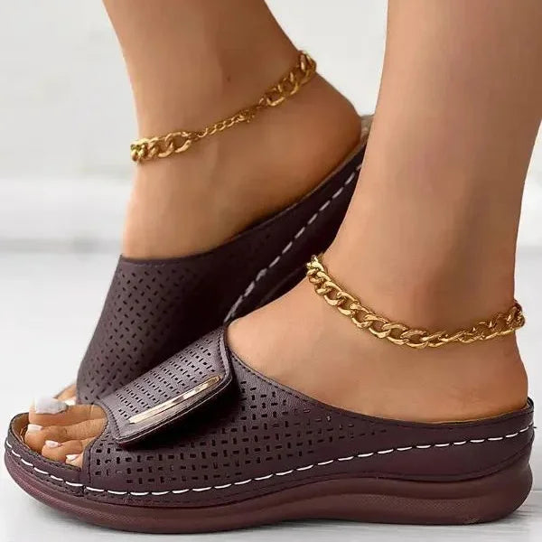Joanna – Klassische Stadt-Sandalen