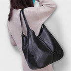 Olivia - Klassische Lederhandtasche