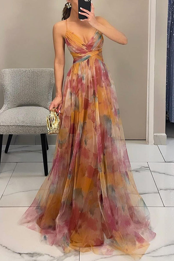 Sanne™ | Elegantes und Fließendes Abendkleid für romantische Anlässe