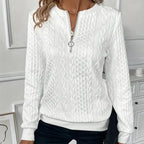 LUCIA I Zip-Up Pullover