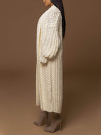 Ivory™ | Knitted Coat