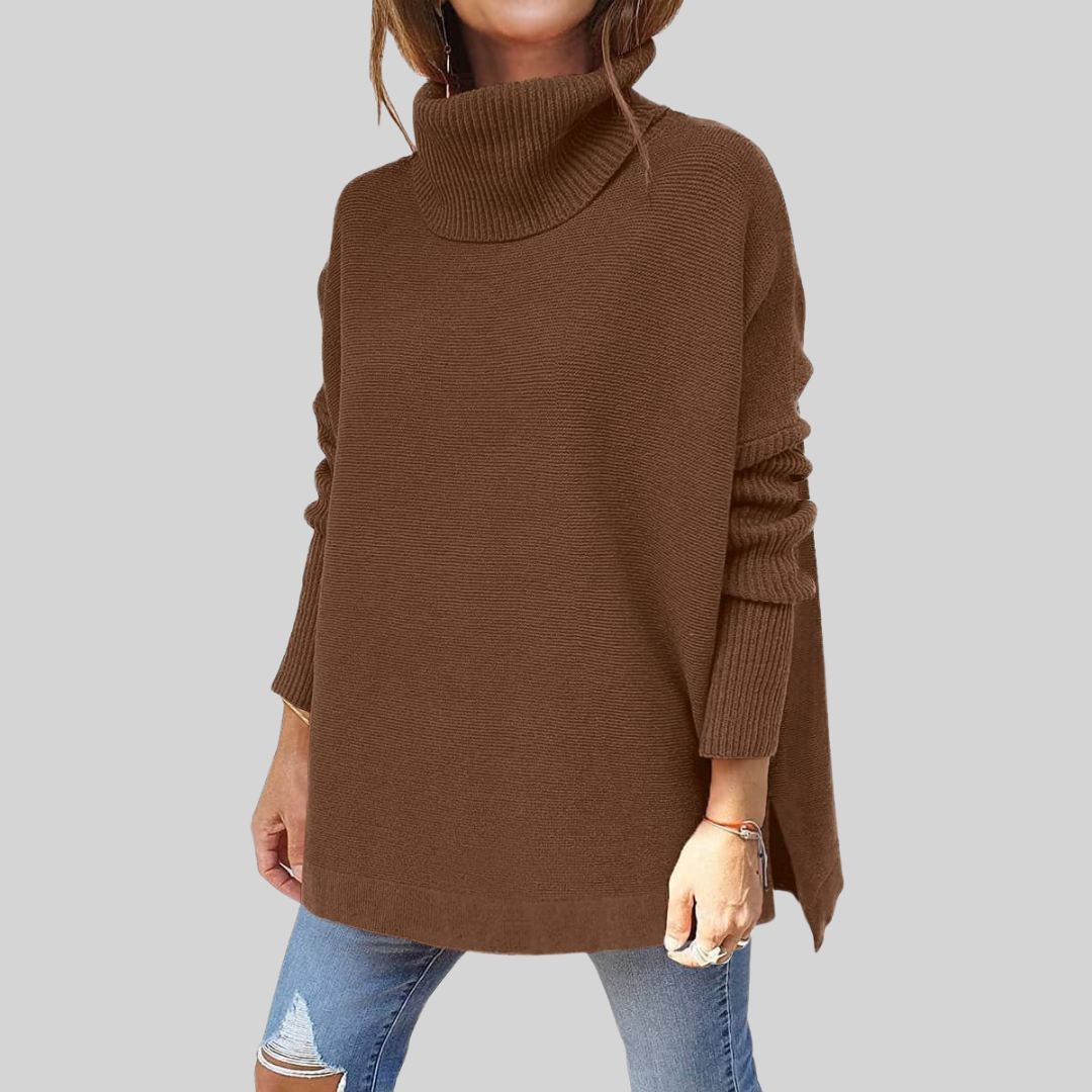 ANNELISE I Oversized Rollkragenpullover