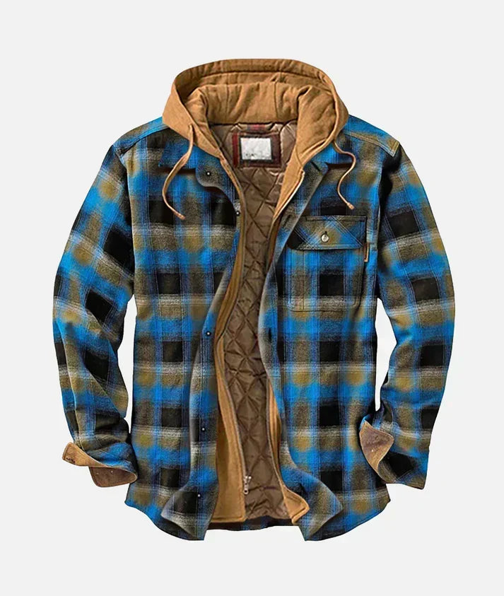 Timo| Karierte Patchworkjacke