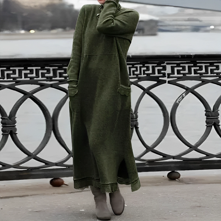 Gerda™ | Long Knit Dress