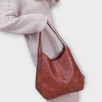 Olivia - Klassische Lederhandtasche