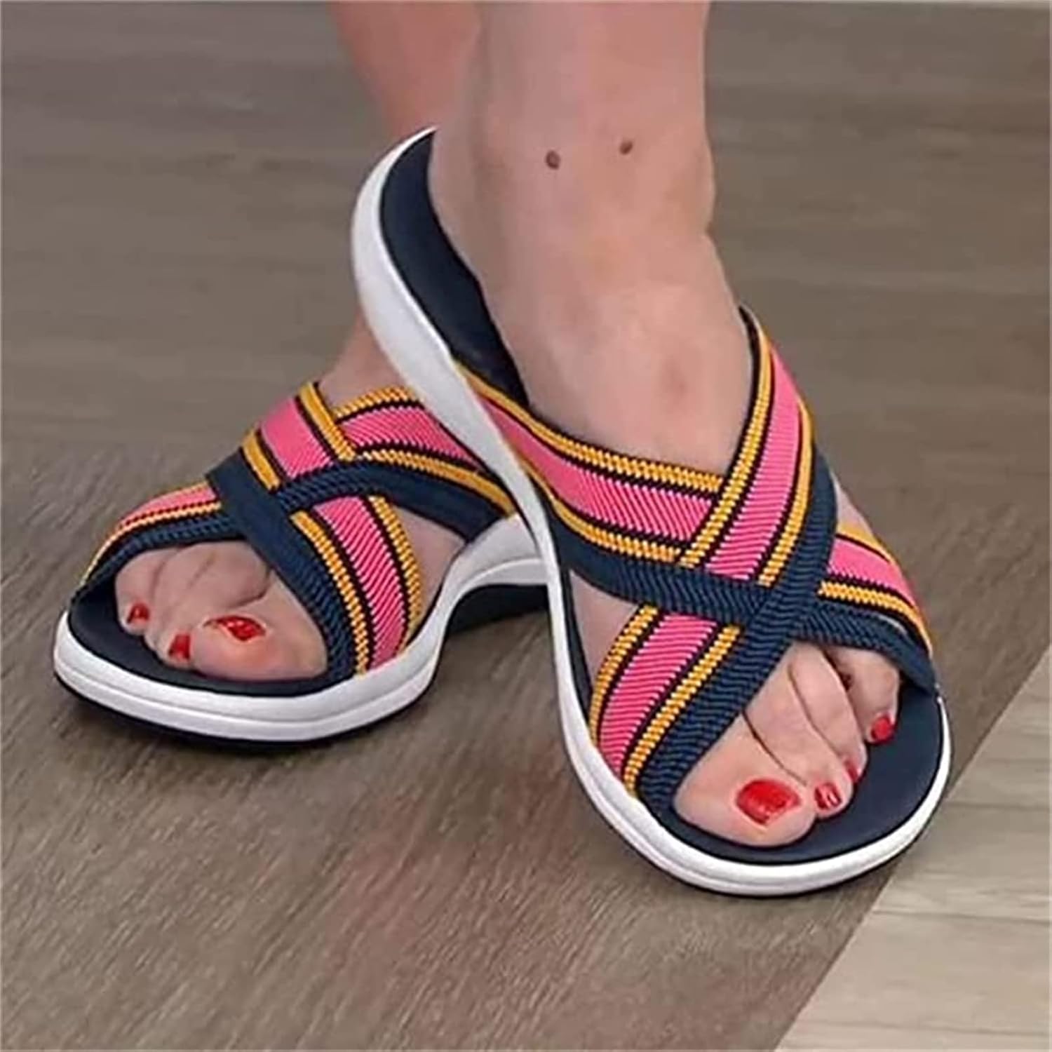 Aerynna™ | Orthopedic Comfort Cross-Slide Sandals