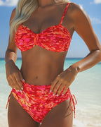 Audrey | Bikini-Träger mit modernem abstraktem Design