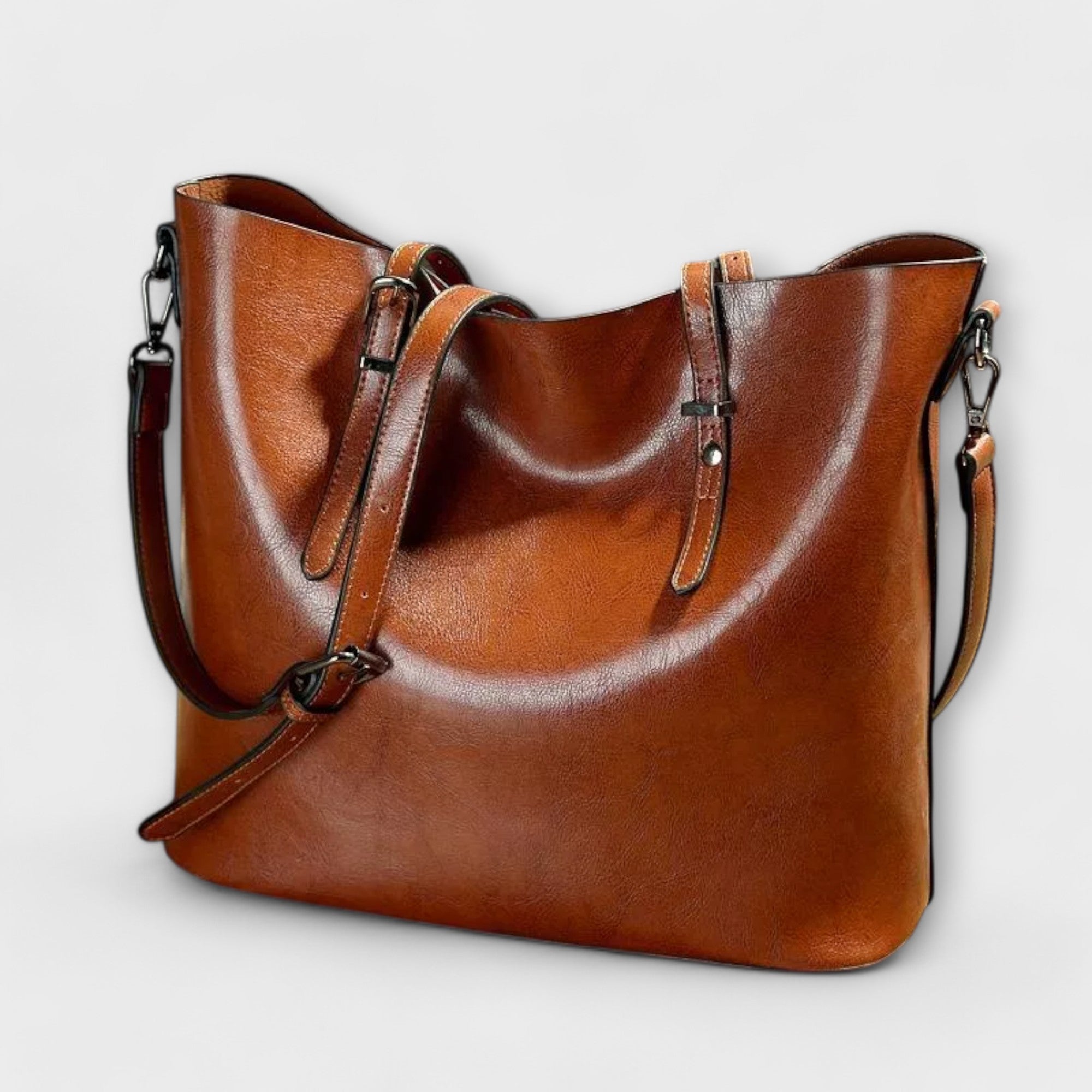 Olivia - Klassische Vintage Schultertasche