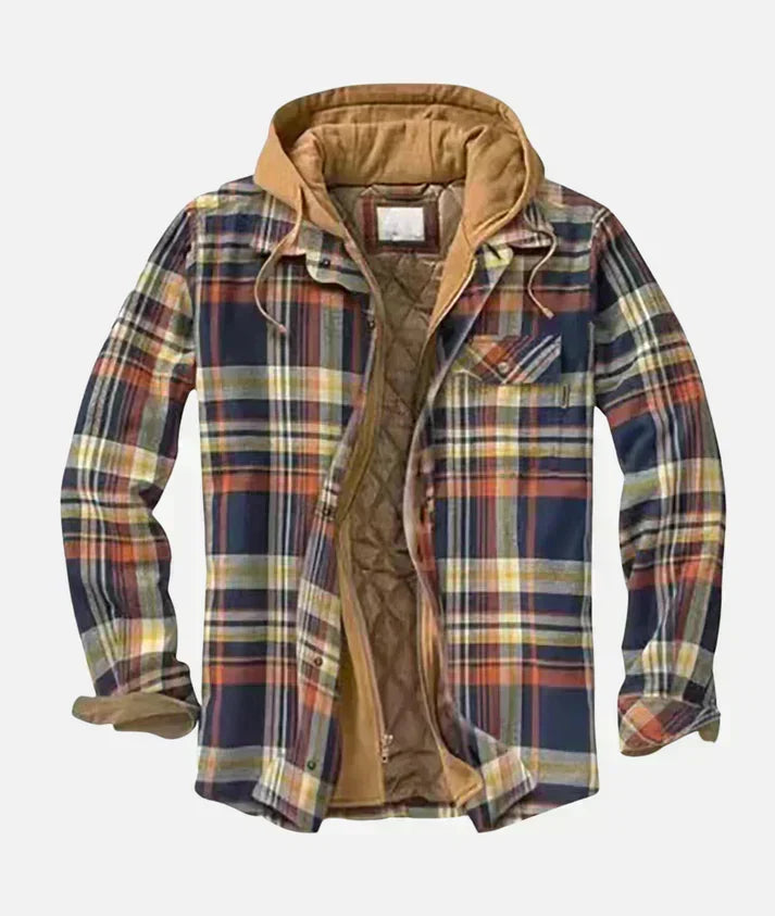 Timo| Karierte Patchworkjacke