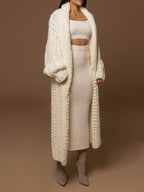 Ivory™ | Knitted Coat