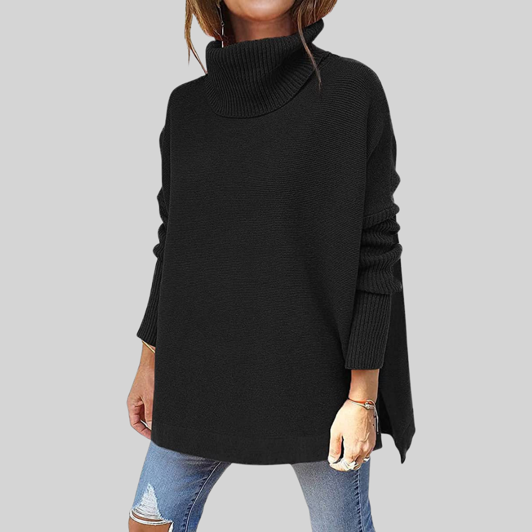 ANNELISE I Oversized Rollkragenpullover