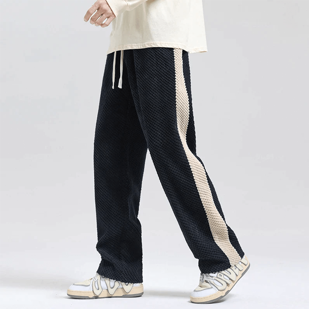 Caspar | Waffle Cord Jogging Pants
