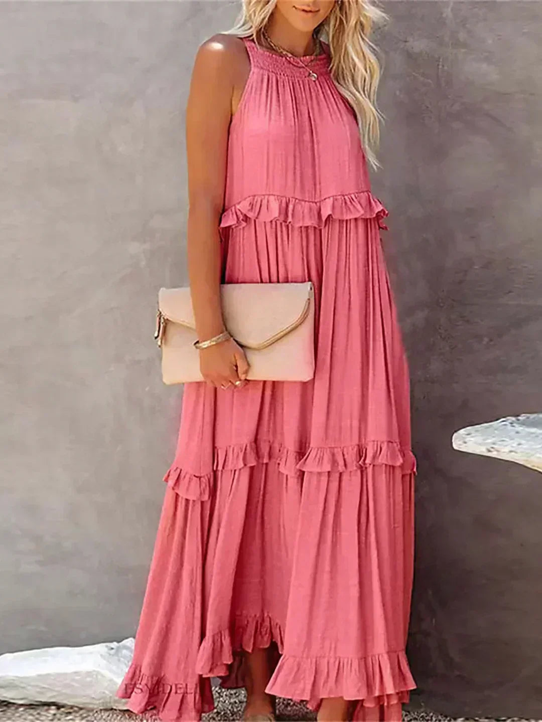 Dylilah | Kleid mit Rüschenabschluss