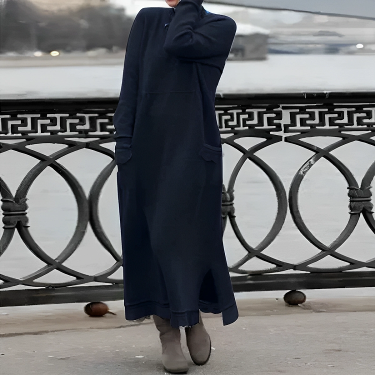 Gerda™ | Long Knit Dress