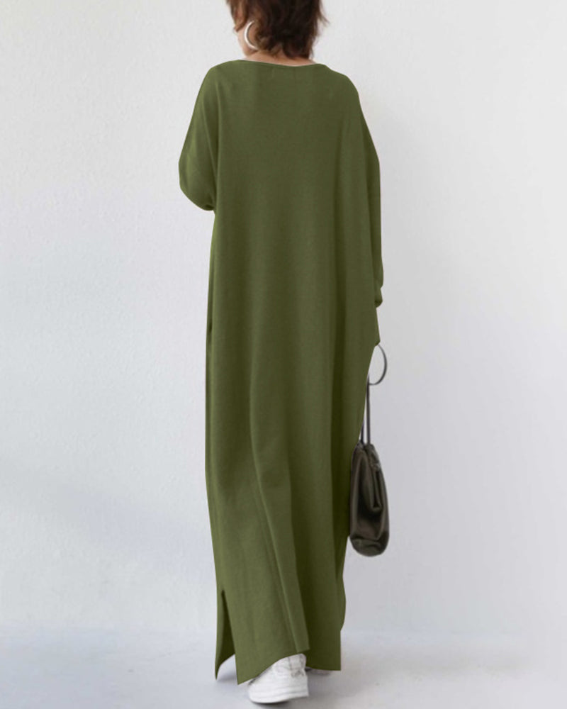 Tinida™ | Bequemes Maxikleid