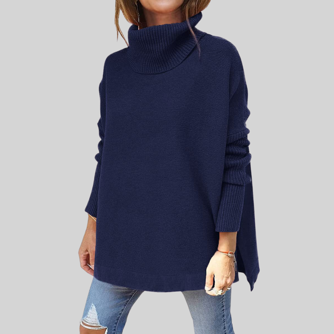 ANNELISE I Oversized Rollkragenpullover