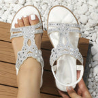 Zina | Orthopedic Crystal Sandals