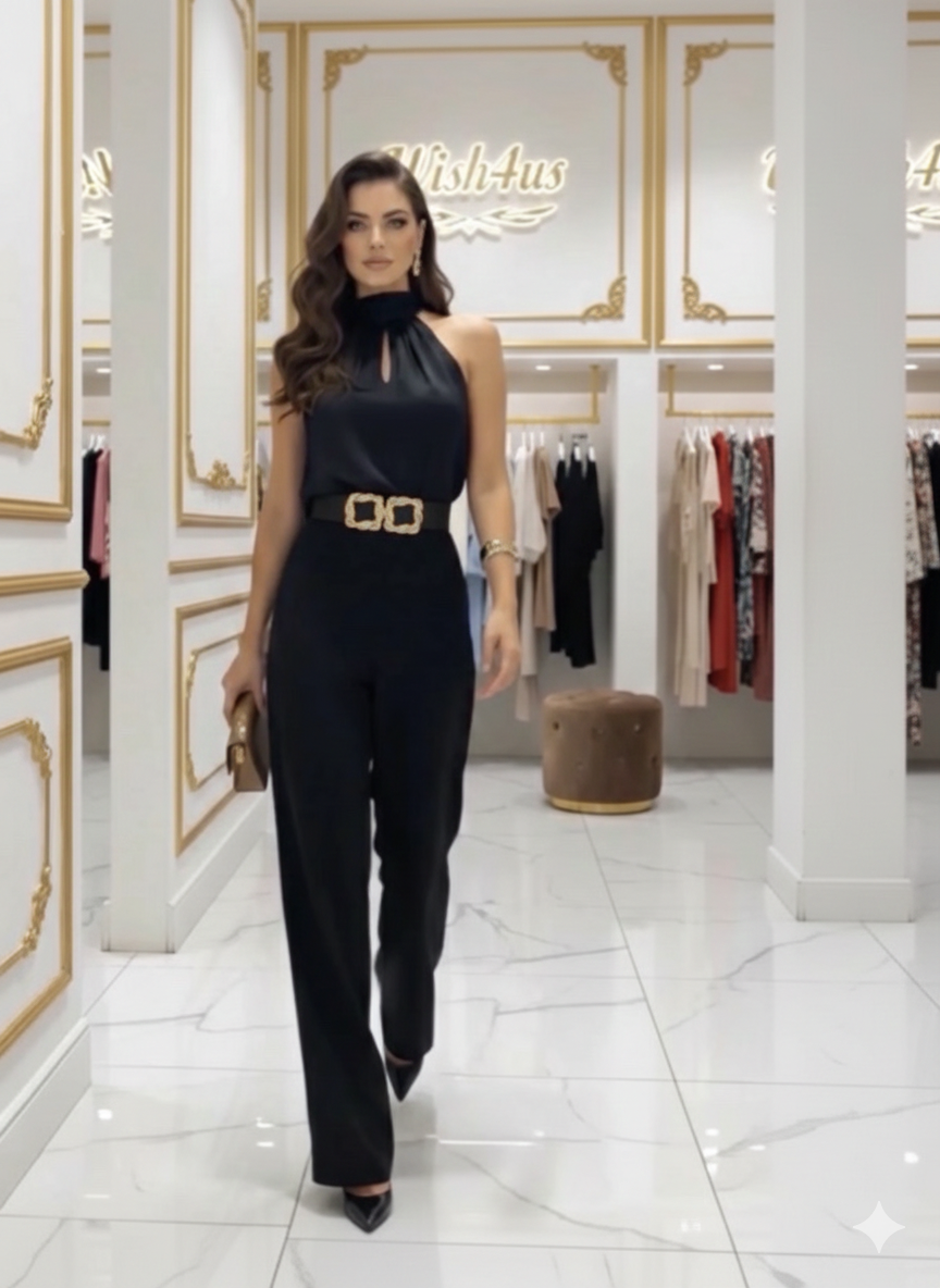 Yara – Wide-Leg Palazzo Jumpsuit