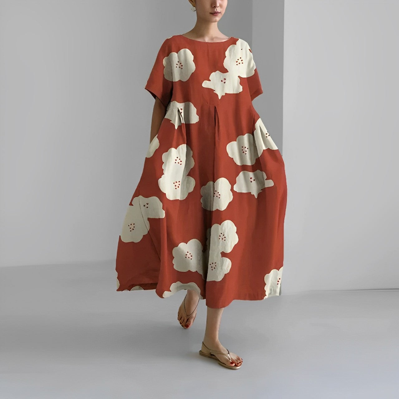 Daisey | Maxikleid mit Lockerem Schnitt