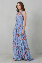 Belladina | Halter Neck Maxi Dress