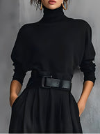 Mia – Jumpsuit mit Poloshirt-Kragen und geradem Bein