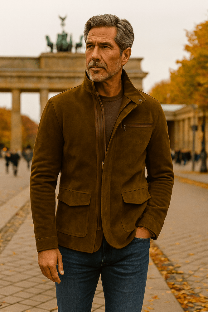 Volker | Luxurious Suede Jacket