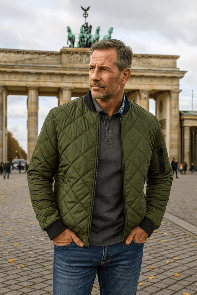 Rainer | Klassische Baumwoll-Steppjacke