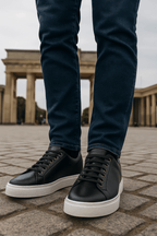 Enzo | Herren Leder Sneakers